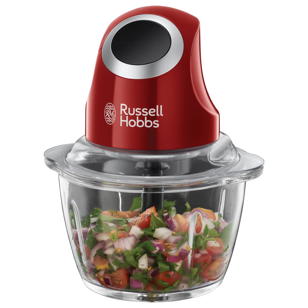 Afbeelding Russell Hobbs 24660-56 0.5l 200W Rood elektrische hakmolen RED door Vidaxl.nl