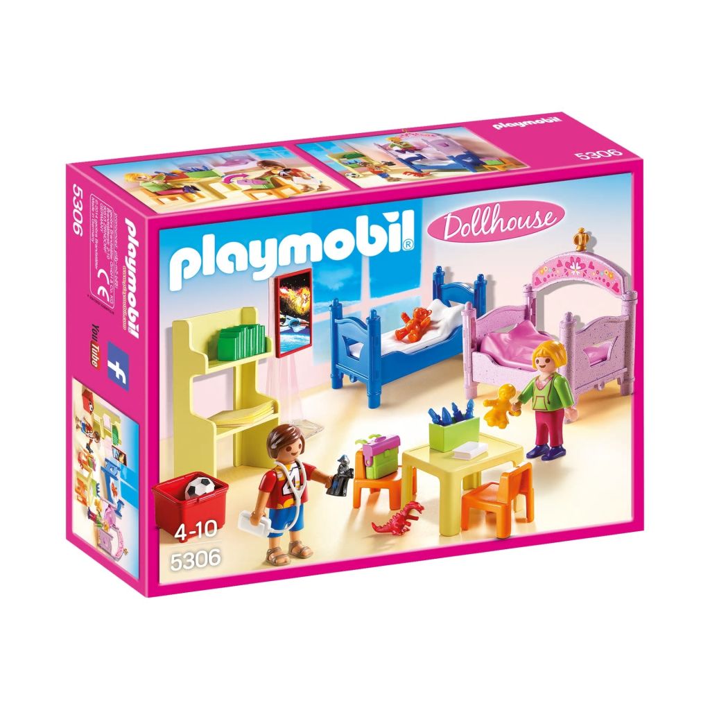 Afbeelding Playmobil Dollhouse: Kinderkamer met stapelbed (5306) door Vidaxl.nl