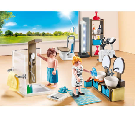 salle de bain playmobil