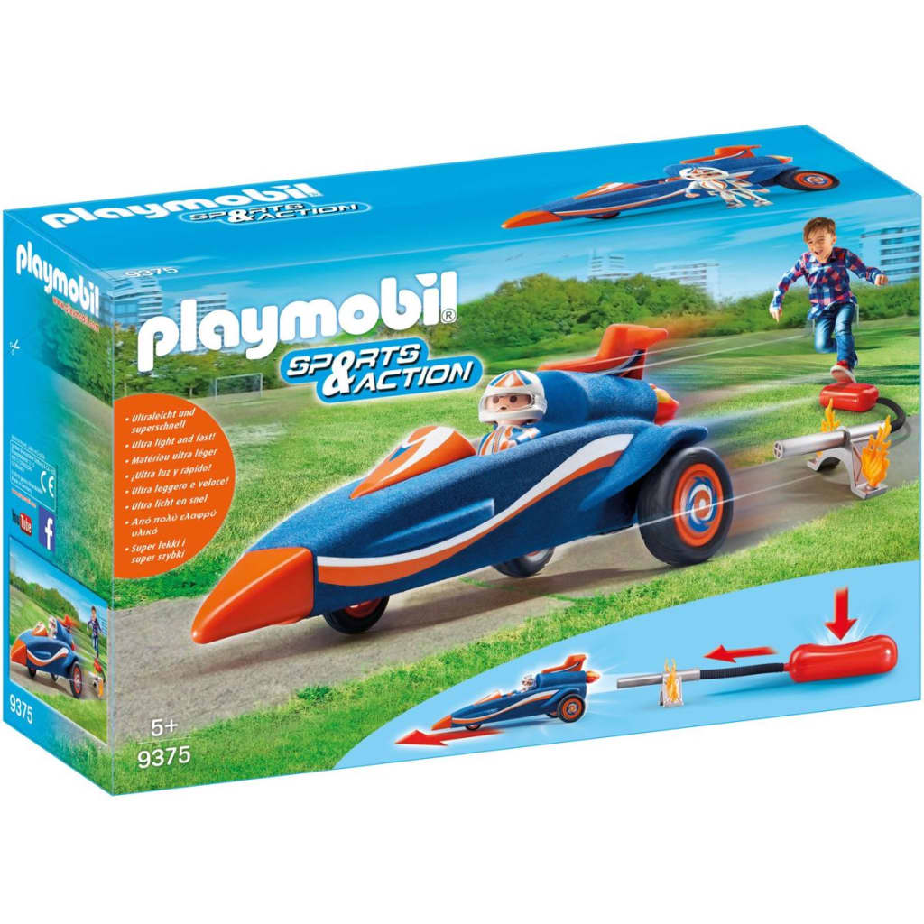 Playmobil 9375 Met Auto Raket