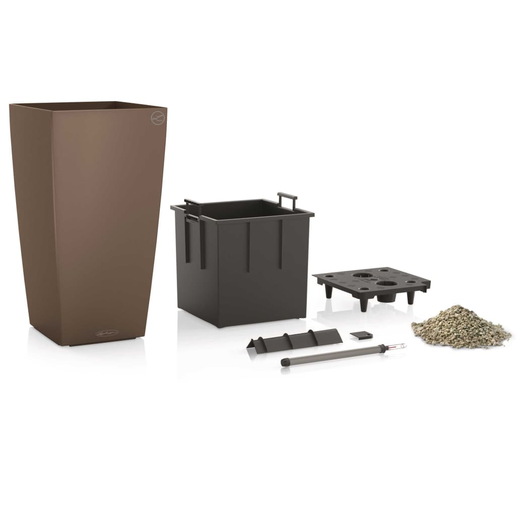 

LECHUZA Plantenbak Cubico Color 40 ALL-IN-ONE muskaat 13151