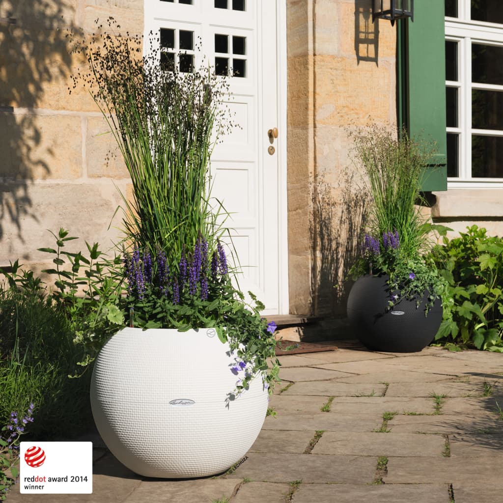 Planter PURO Color 50 ALL-IN-ONE Diameter 49 Cm White LECHUZA 15 width=274