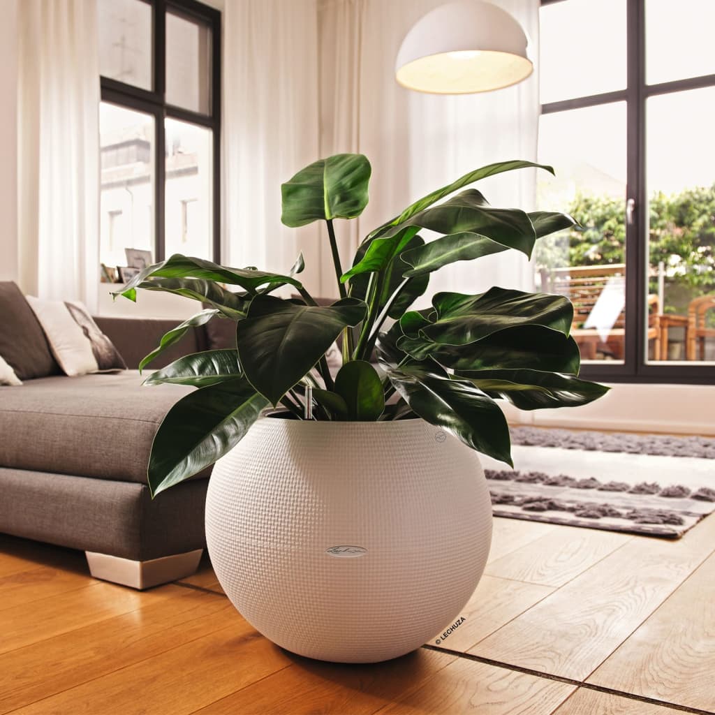Planter PURO Color 50 ALL-IN-ONE Diameter 49 Cm White LECHUZA 16 width=274