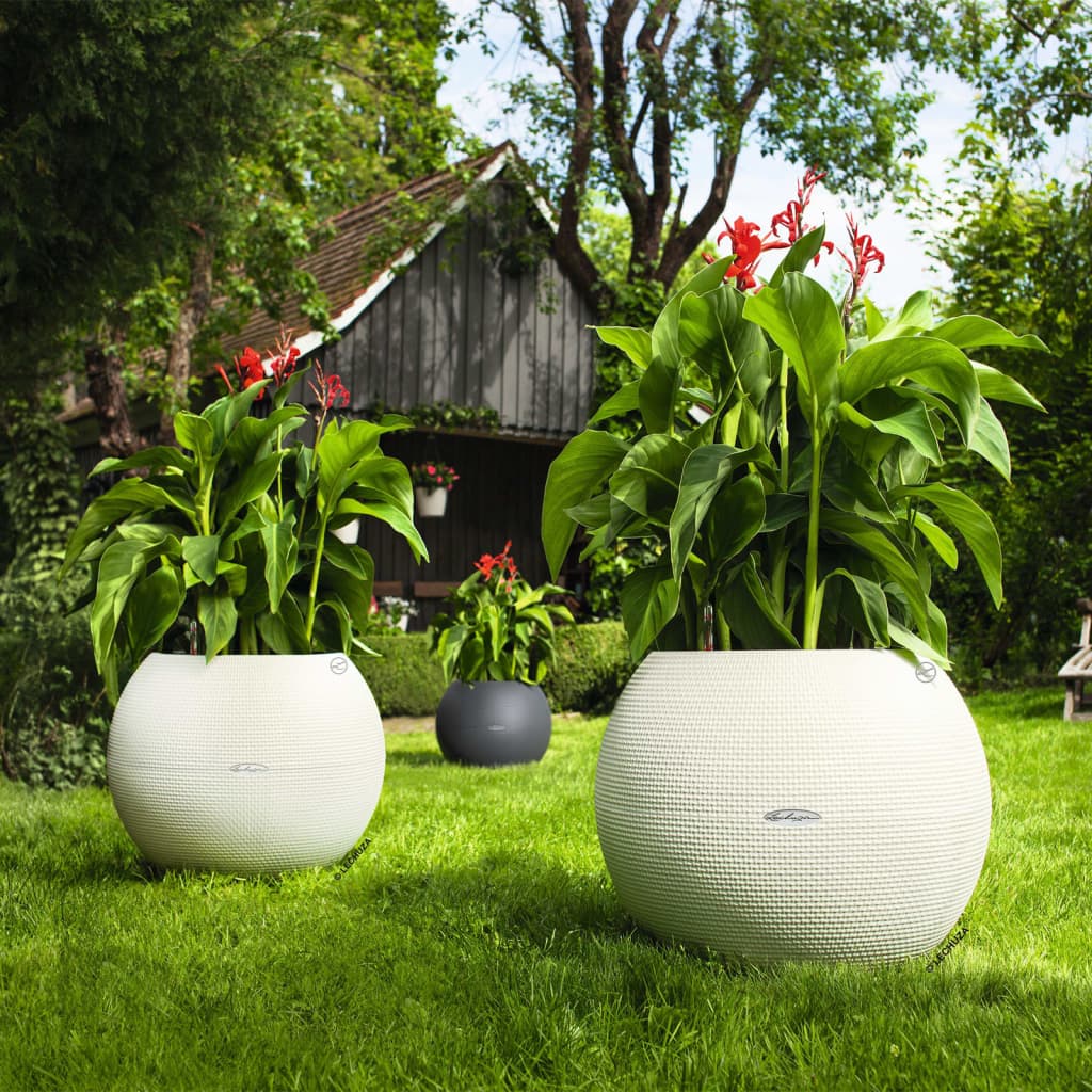 Planter PURO Color 50 ALL-IN-ONE Diameter 49 Cm White LECHUZA 19 width=274