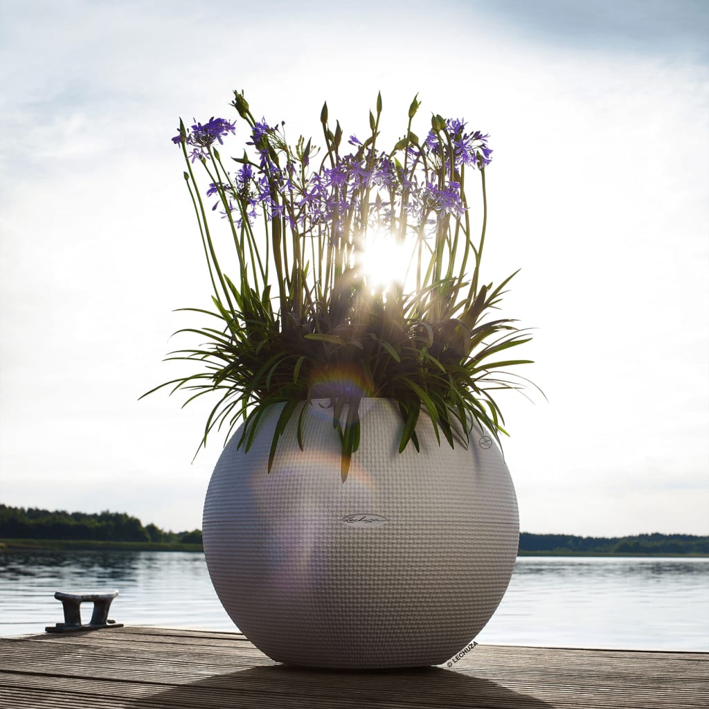 Planter PURO Color 50 ALL-IN-ONE Diameter 49 Cm White LECHUZA 20 width=274
