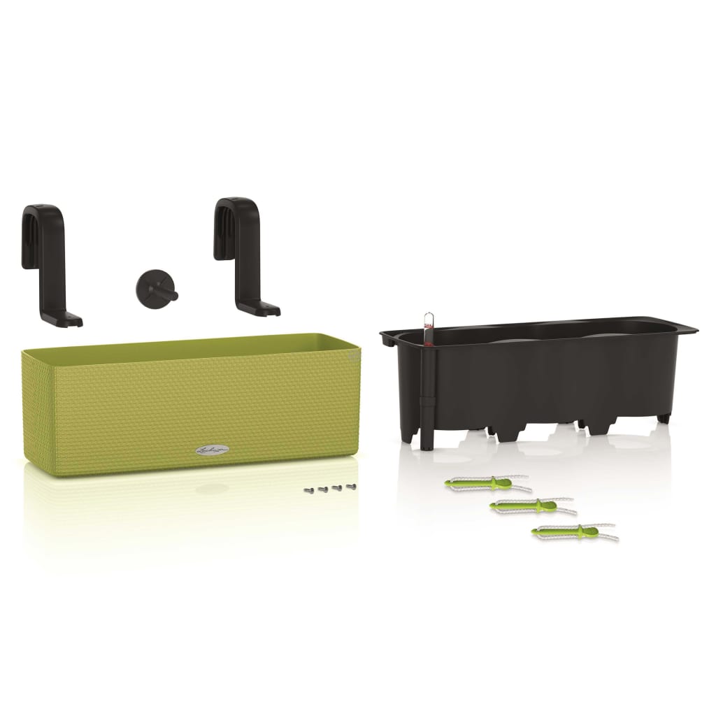 

LECHUZA Plantenbak Balconissima 40 met beugels limegroen 13685
