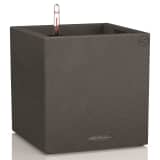 LECHUZA Vazonas Canto Color Square 40 ALL-IN-ONE, grafito sp., 13722