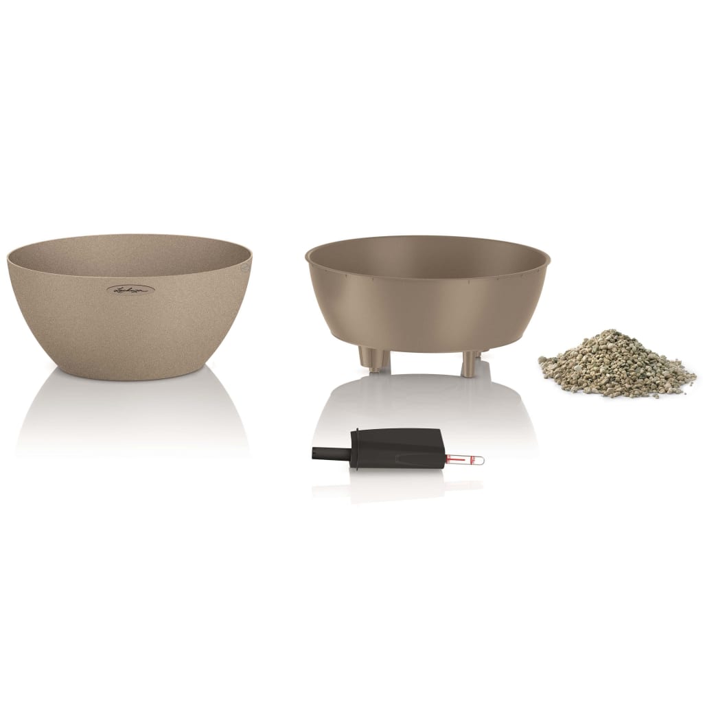 

LECHUZA Plantenbak CUBETO Color 30 ALL-IN-ONE zandbeige 13831