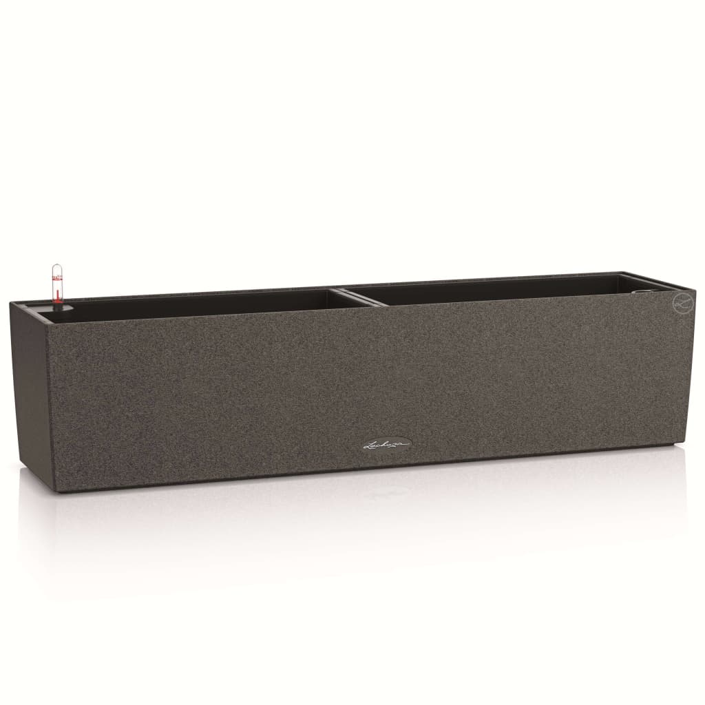 LECHUZA Ζαρντινιέρα Αυτοποτιζόμενη BALCONERA Color 80 ALL-IN-ONE Μαύρη
