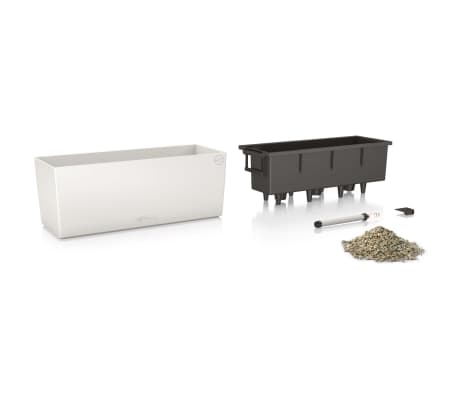 LECHUZA Fioriera Balconera Color 50 ALL-IN-ONE Bianca 15670