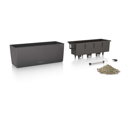 LECHUZA Ζαρντινιέρα Balconera Color 50 ALL-IN-ONE Σκούρο Γκρι 15673