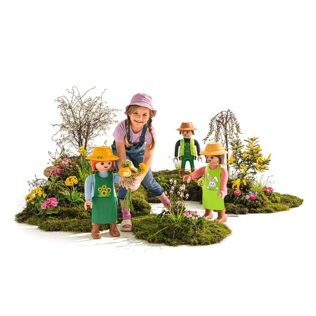 Gardener Sunflower PLAYMOBIL XXL Height 62.5 Cm LECHUZA 14 width=274