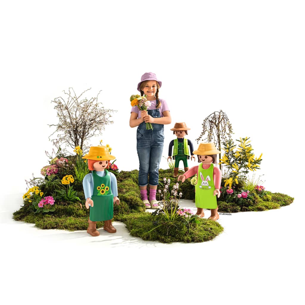 Gardener Sunflower PLAYMOBIL XXL Height 62.5 Cm LECHUZA 16 width=274