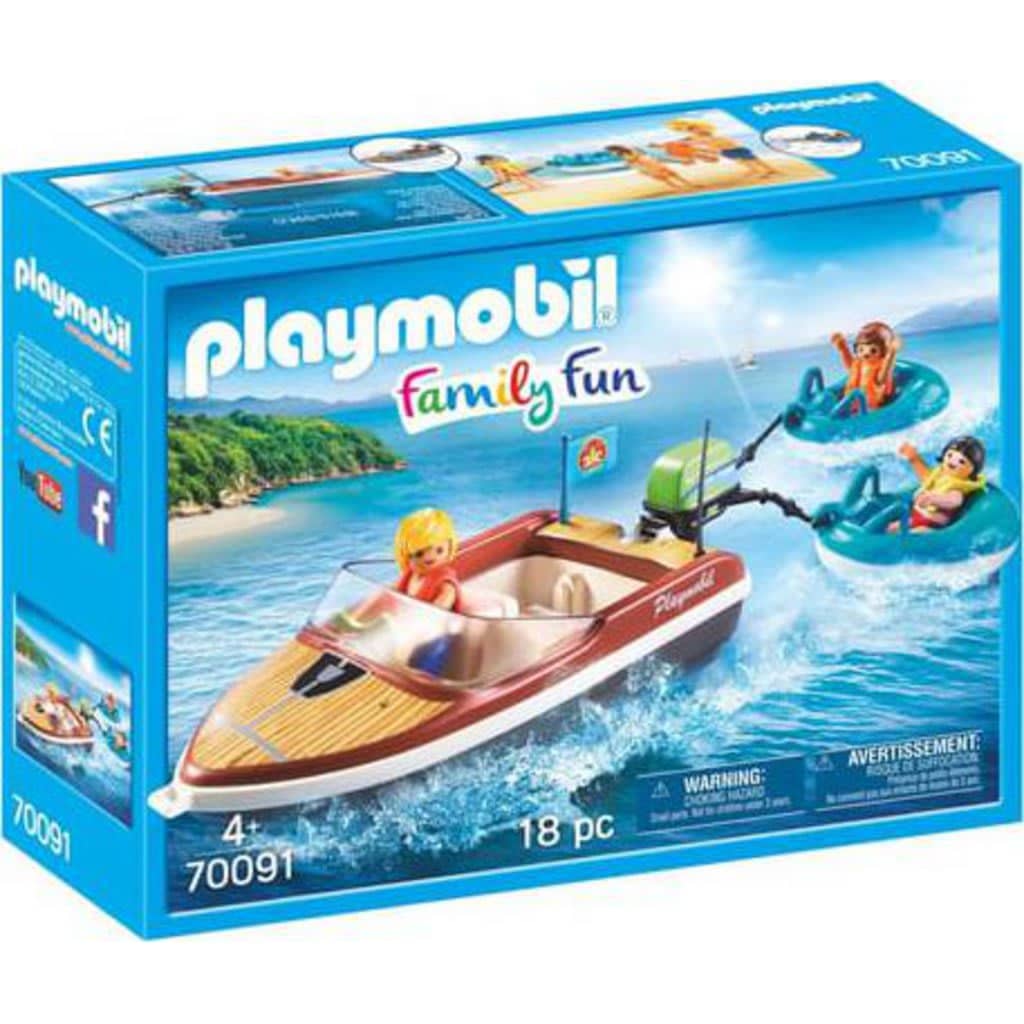 Playmobil 70091 Motorboot Met Funtubes (4370091)