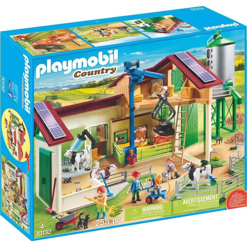 Afbeelding Playmobil Boerderij met silo en dieren - 70132 door Vidaxl.nl