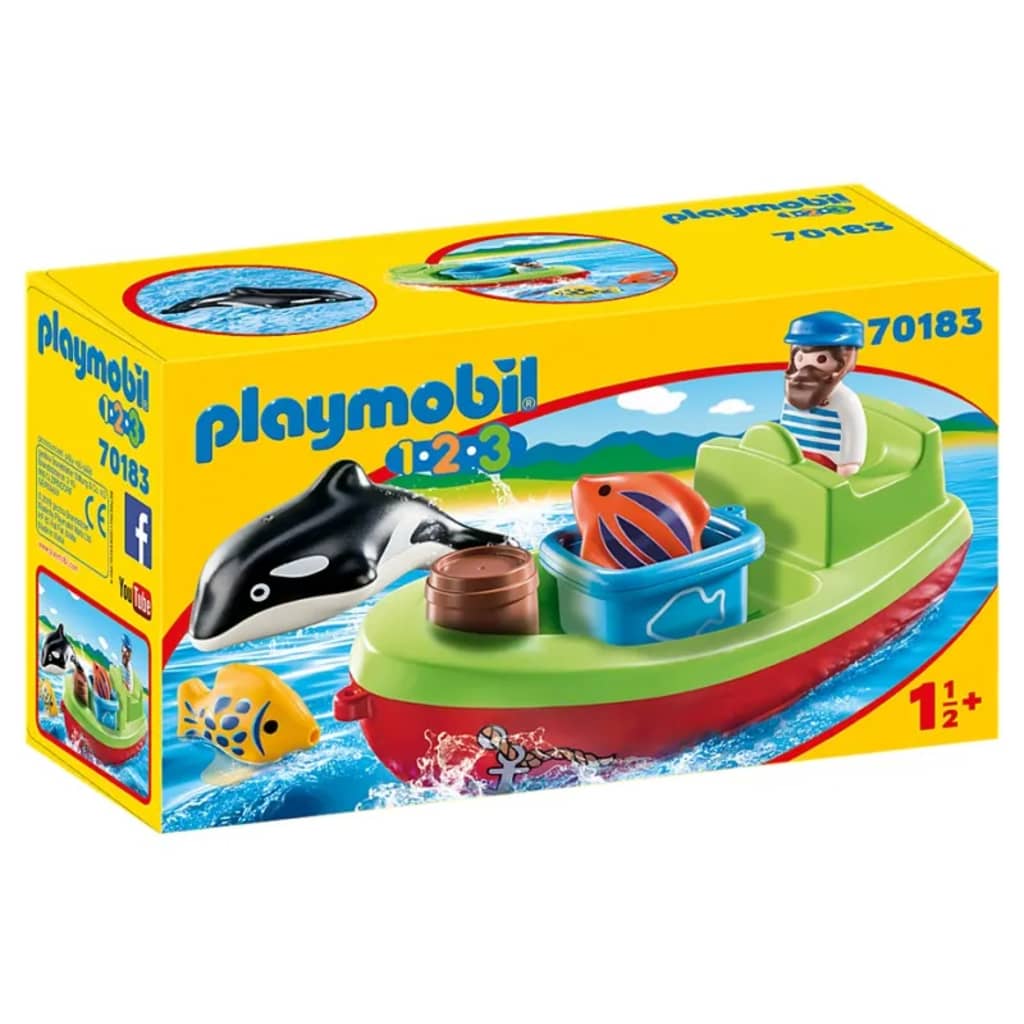 Playmobil 123 70183 Vissersboot (4370183)