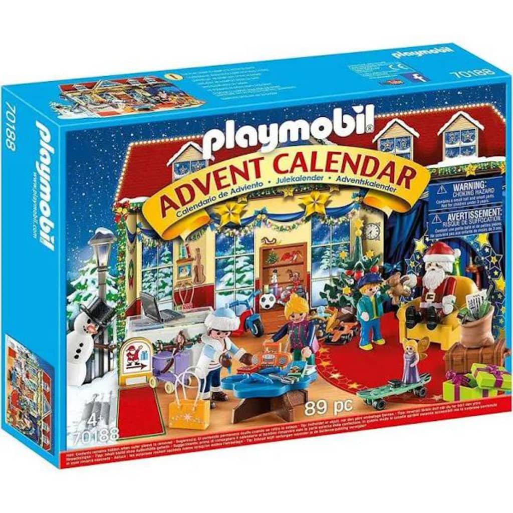 Playmobil adventskalender - speelgoedwinkel (70188)