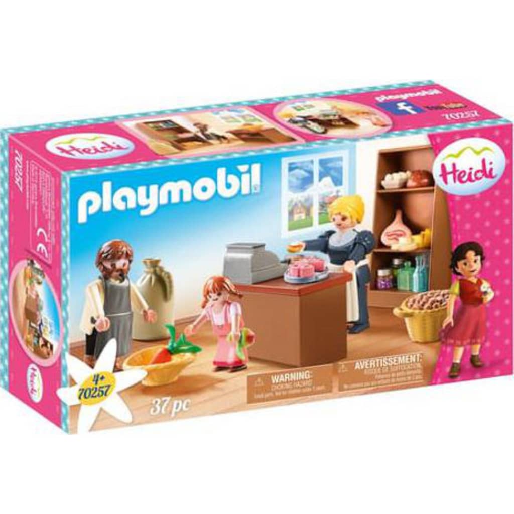 Playmobil Heidi - Buurtwinkel van de Kellers (70257)