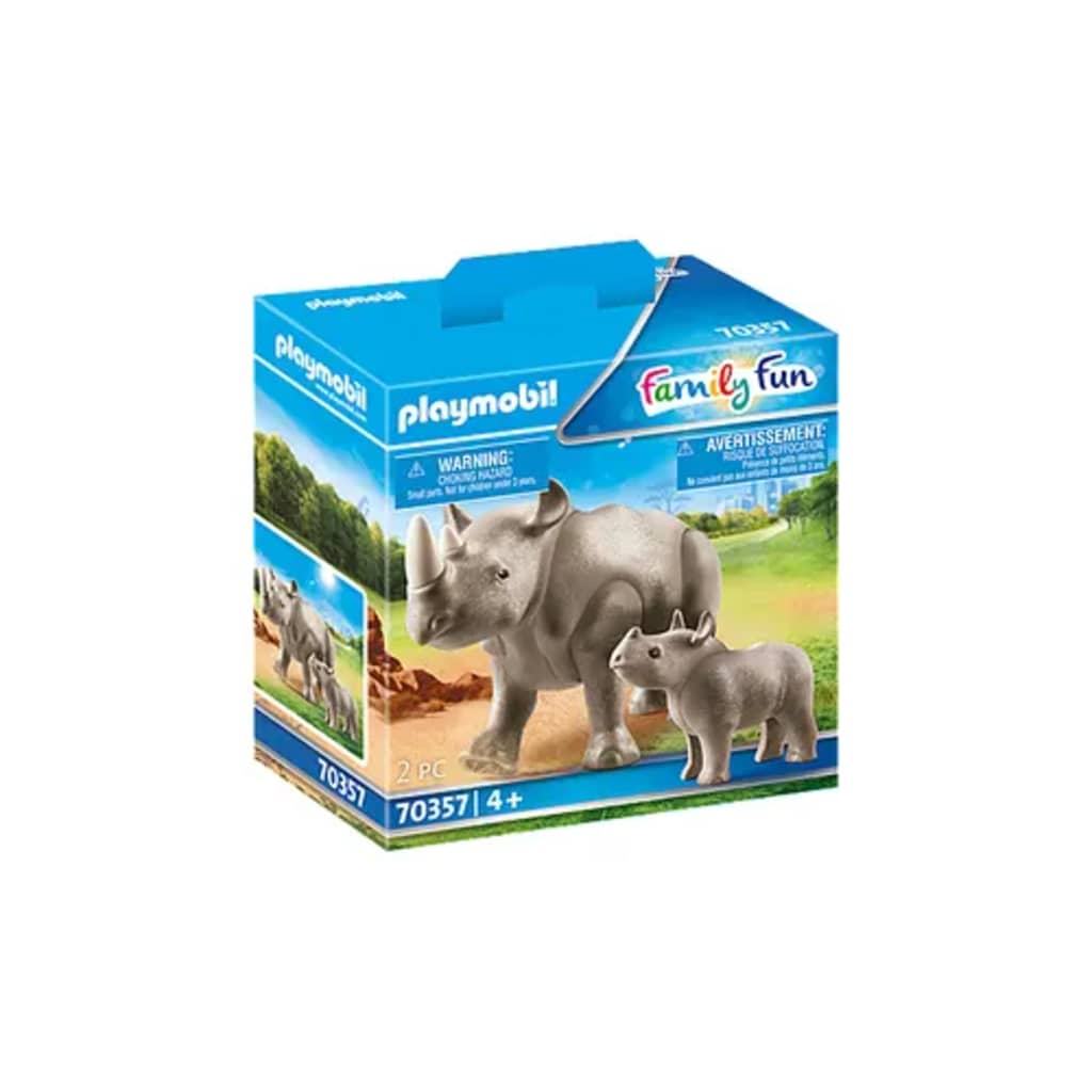 Playmobil 70357 Neushoorn Met Baby (4370357)