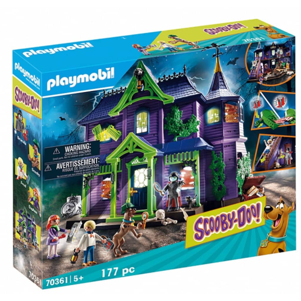 Playmobil Scooby-doo - Avontuur in Mystery Mansion (70361)