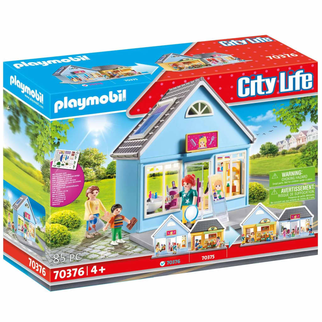 Playmobil City Life: Mijn Kleine Stad - kapsalon (70376)