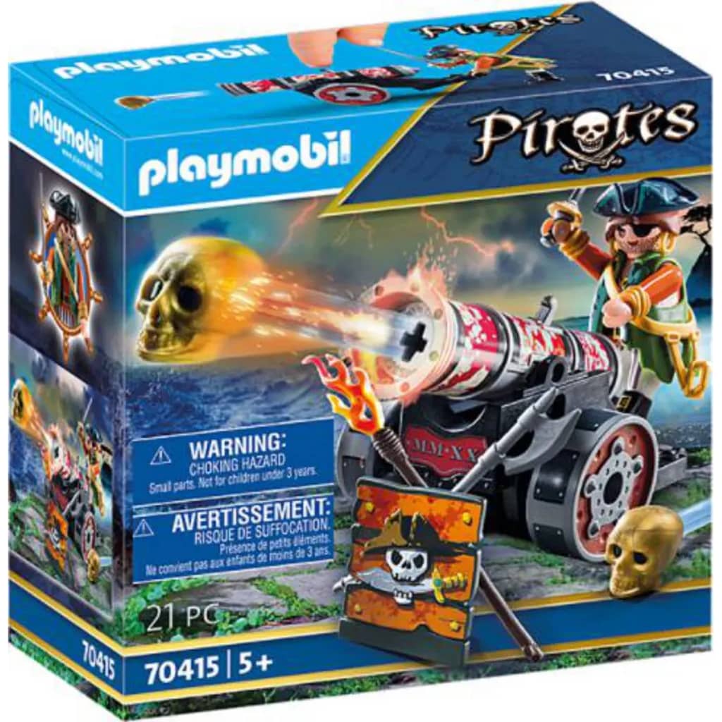 Playmobil 70415 Piraat Met Kanon (4370415)