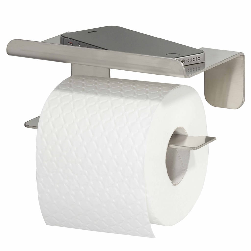 

Tiger Toiletrolhouder met plank Colar zilver 1314230946