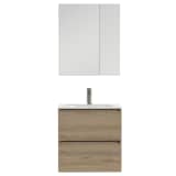 Tiger Badezimmermöbel Loft 60 cm Eiche Weiß 1644313202