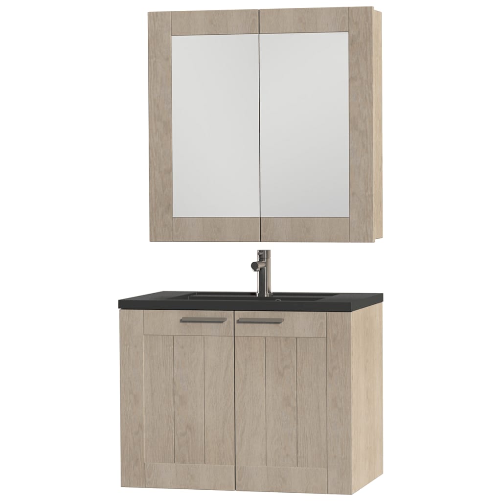 

Tiger Badkamer meubelset Frames 80 cm eikenhout zwart 1646423750