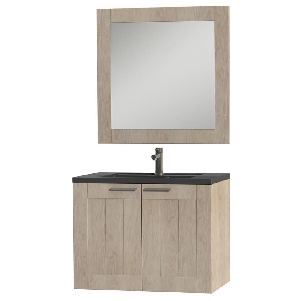 

Tiger Badkamer meubelset Frames 80 cm eikenhout zwart 1646423740