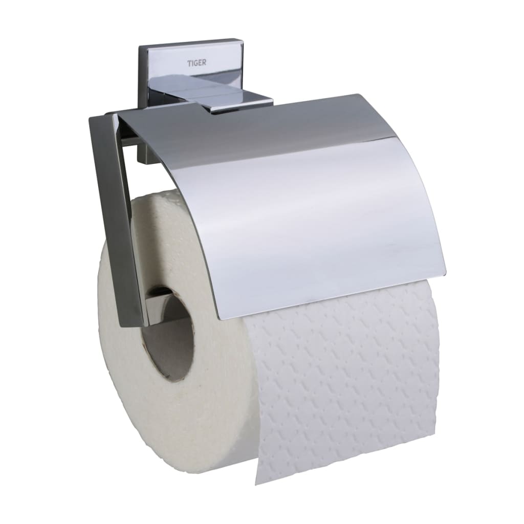 Tiger toiletrolhouder Items chroom 281620346