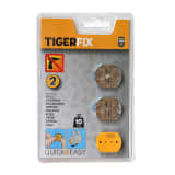 Tiger Badezimmer-Klebebefestigungssystem TigerFix 2 Metall 398634146