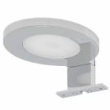 Tiger Lampa łazienkowa LED Cursa, 10 cm, chromowa, 906430341