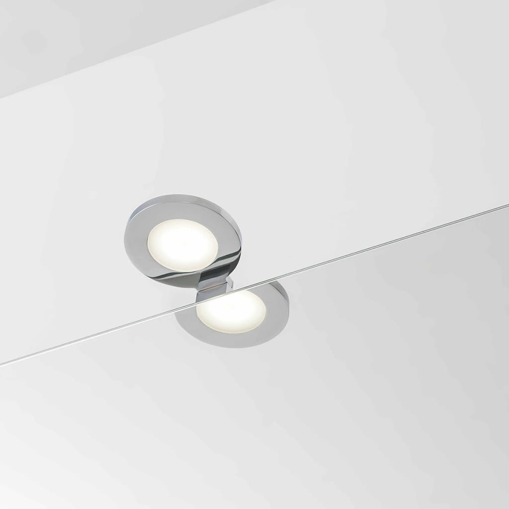 VidaXL - Tiger LED-badkamerlamp Cursa 10 cm chroom 906430341