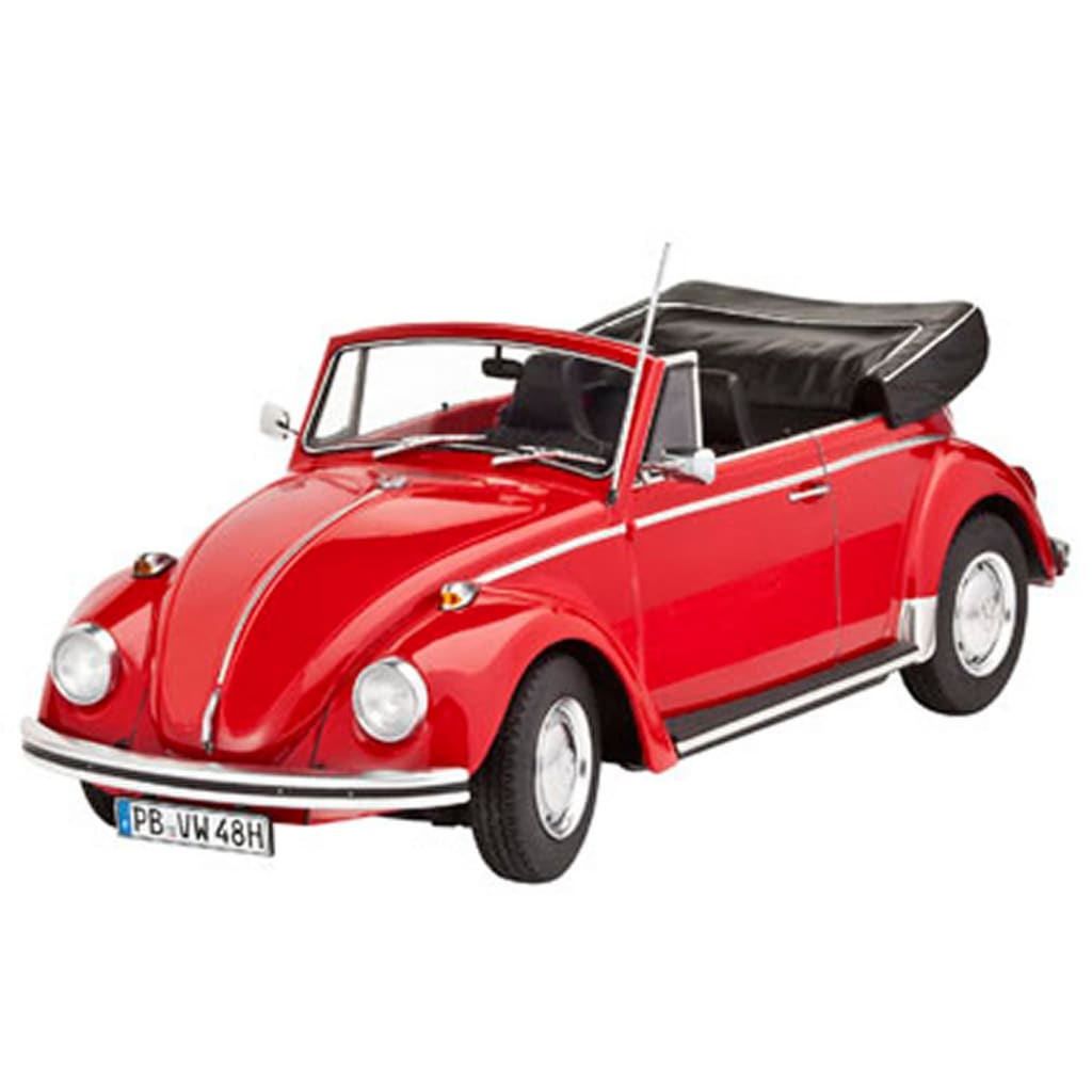 Revell modelbouwdoos VW Beetle Cabriolet 1970 schaal 1:24