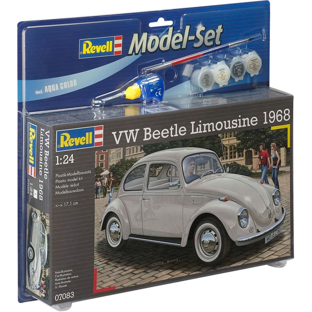 Afbeelding Revell Model Set - Volkswagen Kever 1968 door Vidaxl.nl