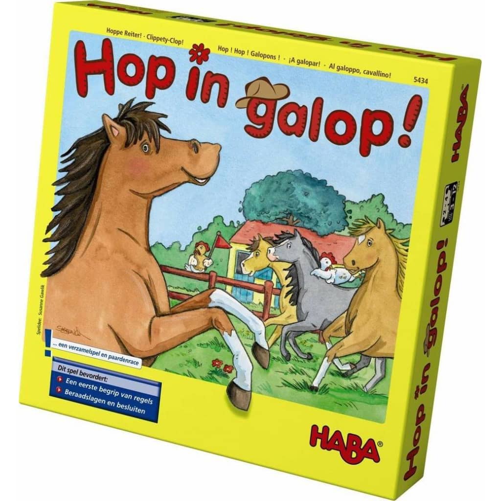 Afbeelding HABA Spel - Hop in galop! (Nederlands) door Vidaxl.nl
