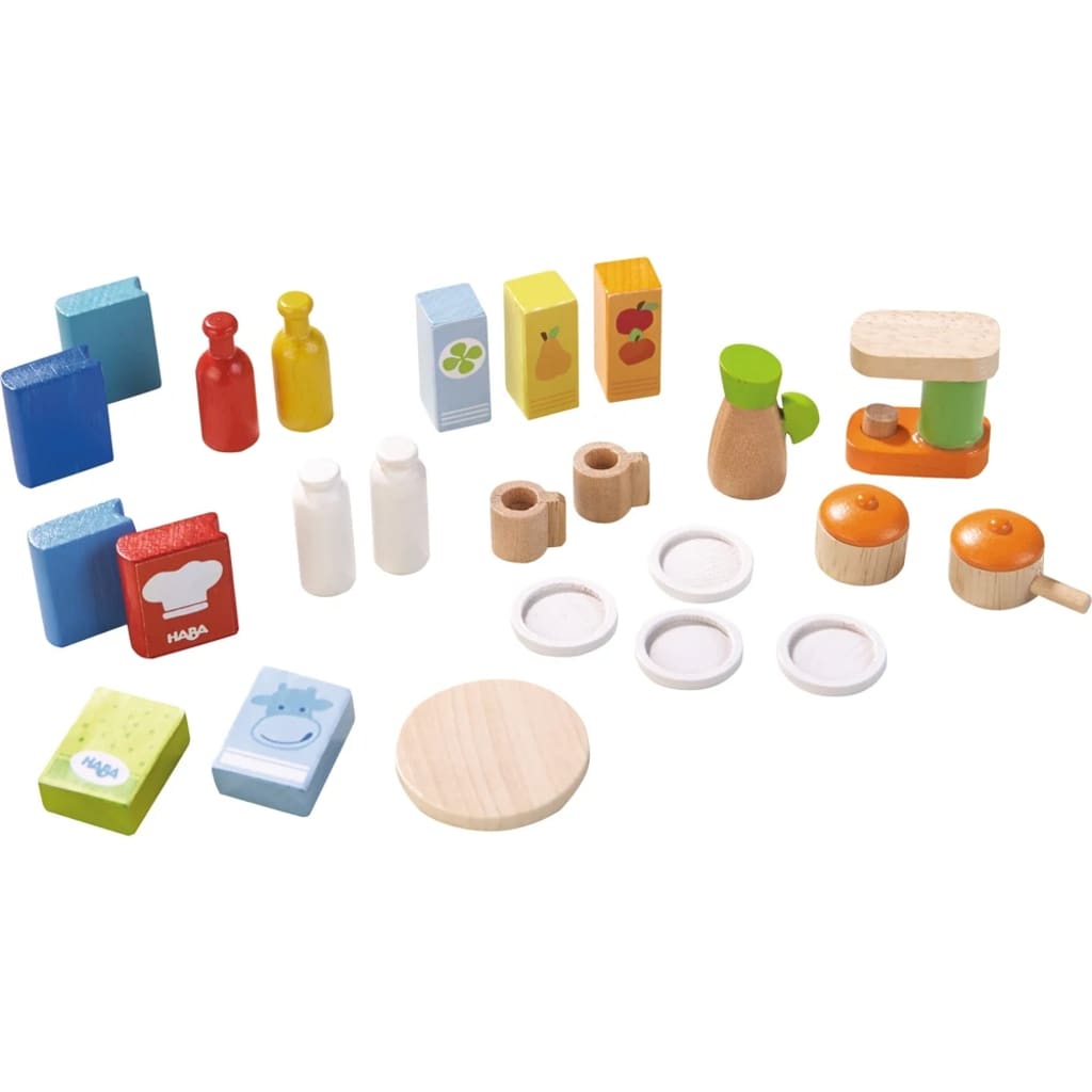 HABA Little Friends - Accessoires voor poppenhuis: keuken