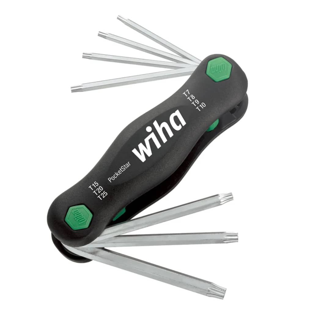 

Wiha 7-delige Torx sleutelset Pocketstar SB 363 P7