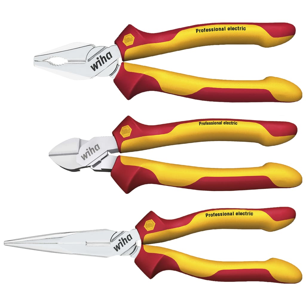 

Wiha 4-delige Tangenset Professional electric