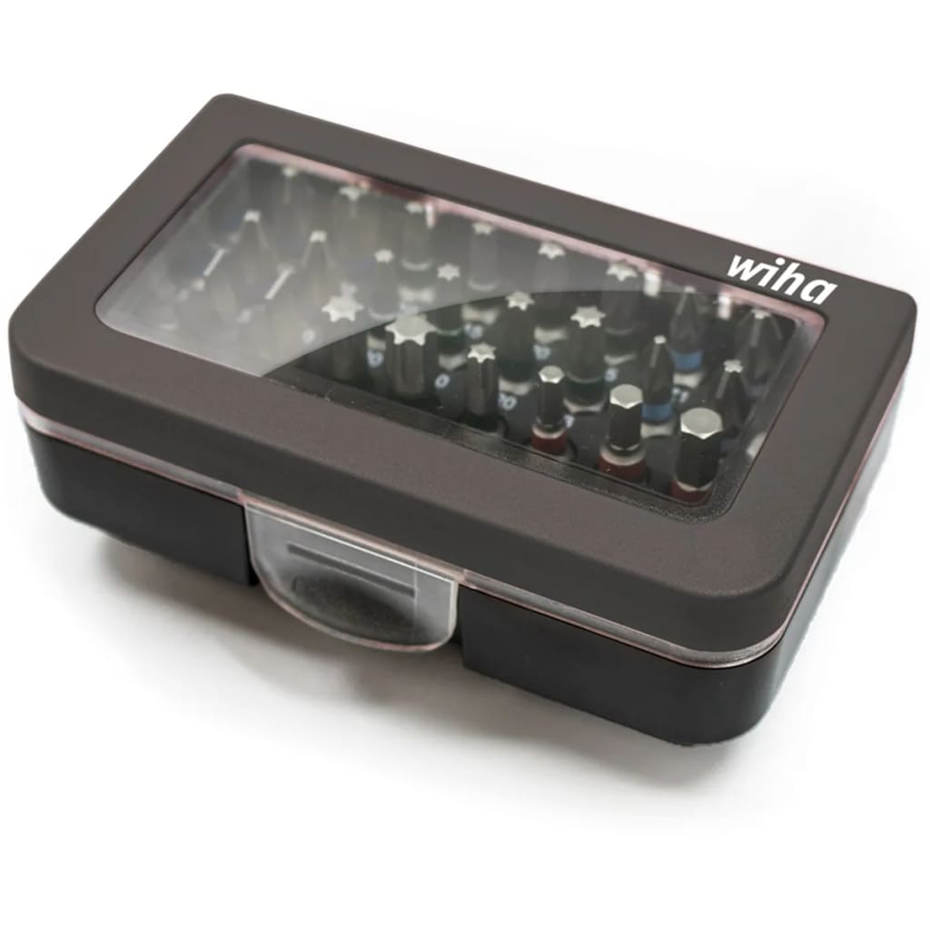 

Wiha Schroevendraaier bit set 31-delig staal 41126