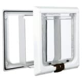 TRIXIE 4 Way Cat Flap XL 24x24 cm White 3867
