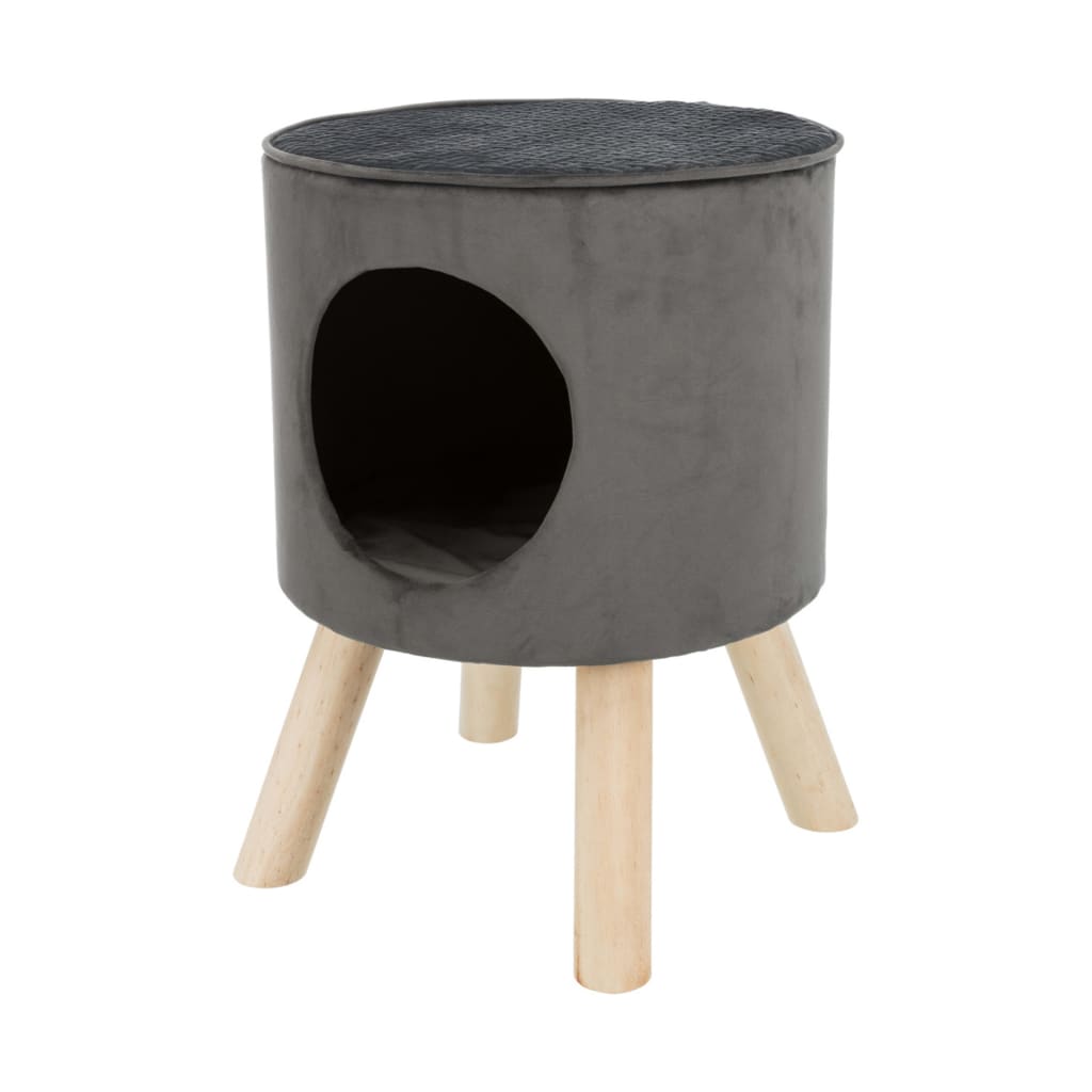 

TRIXIE Kattenbed Livia 38x50 cm donkergrijs