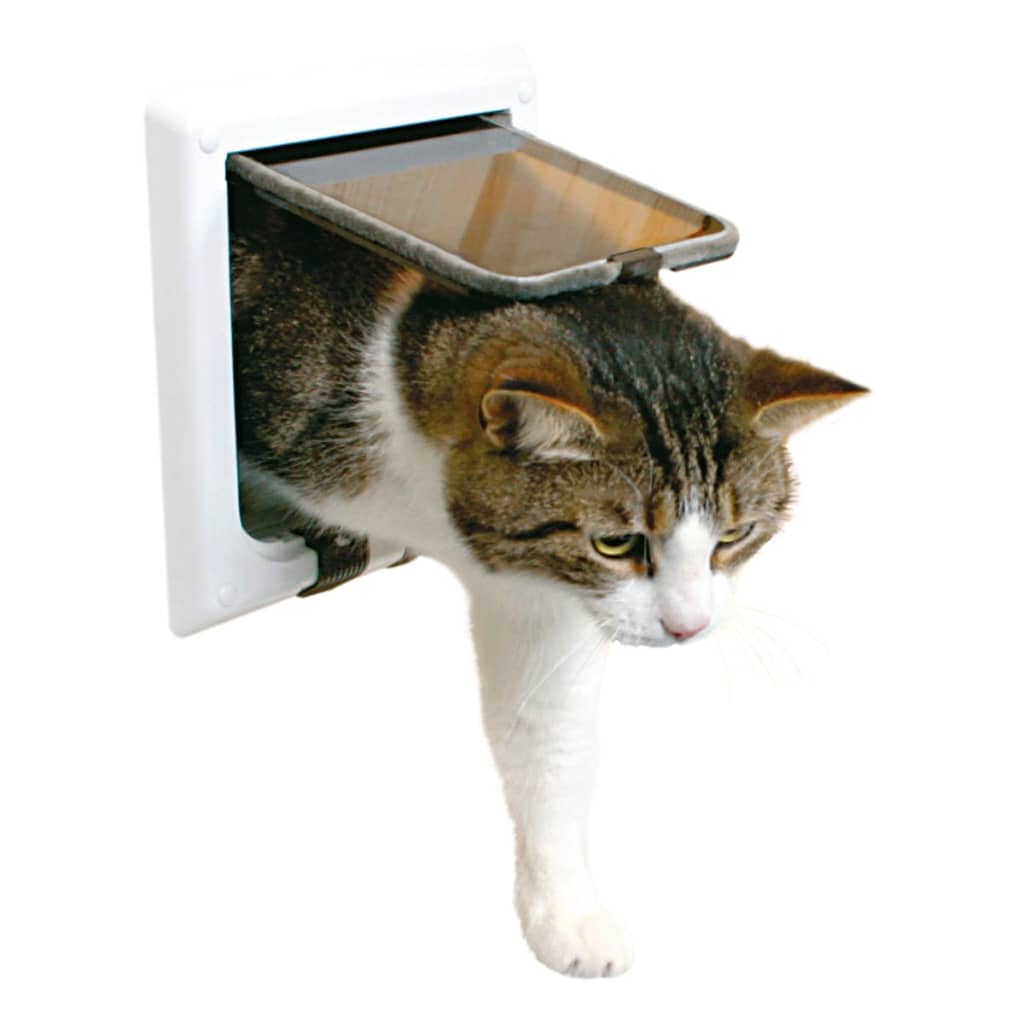 

TRIXIE Kattenluik 4-weg 21x21 cm wit 38641