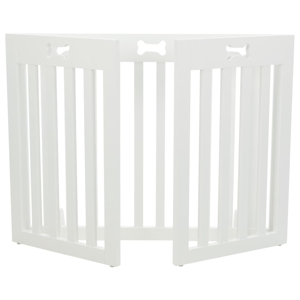 

TRIXIE Hondenbarrière 3-delig 82-124 cm MDF wit