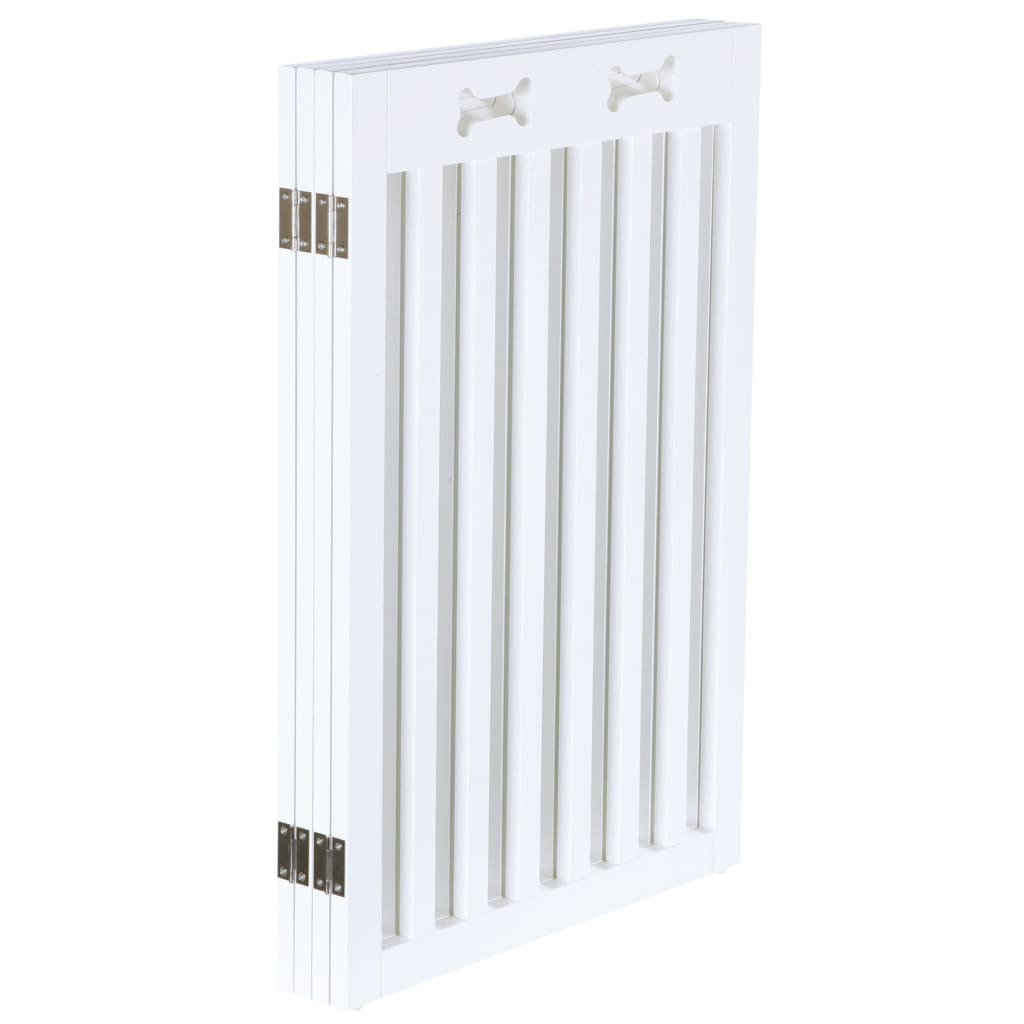 

TRIXIE Hondenbarrière 4-delig 60-160 cm MDF wit