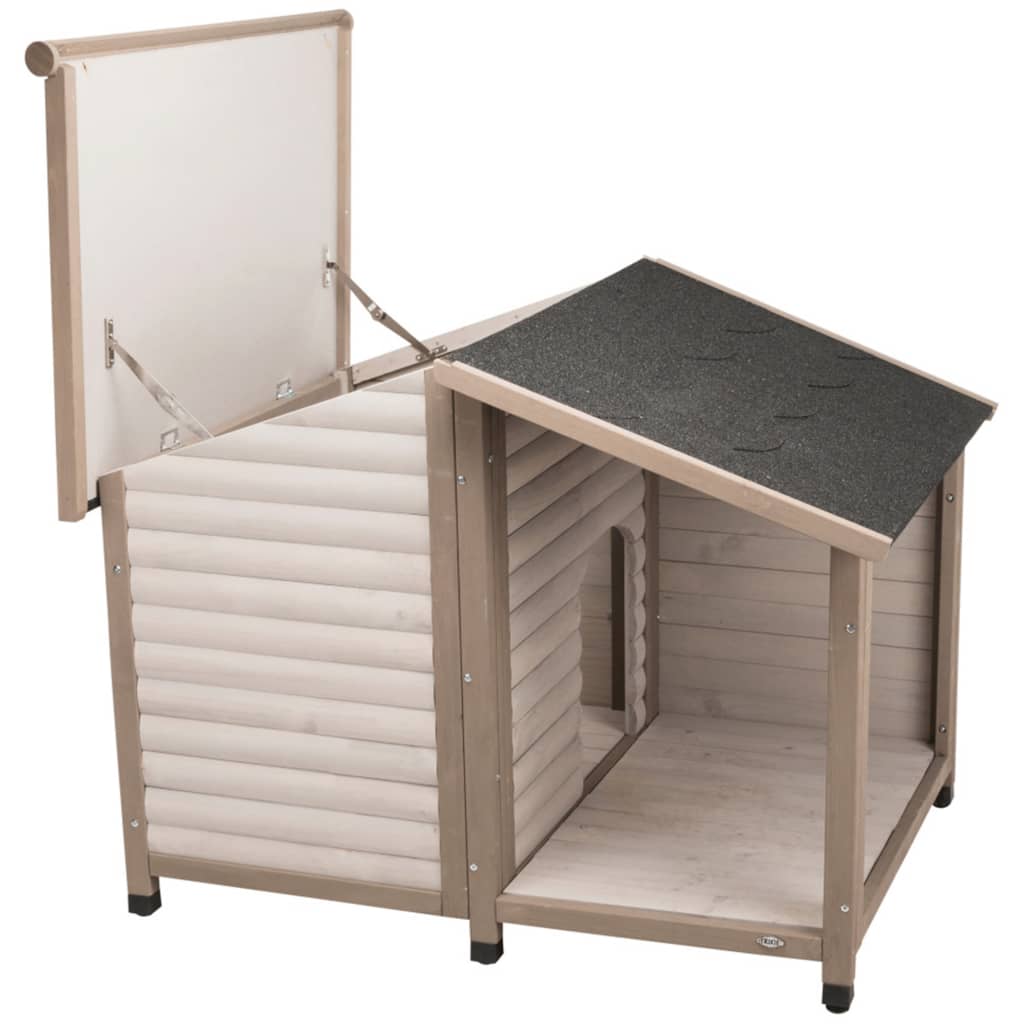 

TRIXIE Hondenkennel met zadeldak nature 100x82x90 cm