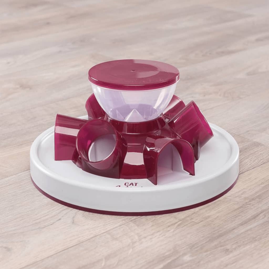 Attività Per Gatti Tunnel Feeder Gioco Di Strategia Rosso TRIXIE 17 width=274
