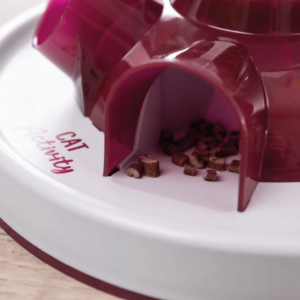 Attività Per Gatti Tunnel Feeder Gioco Di Strategia Rosso TRIXIE 20 width=274