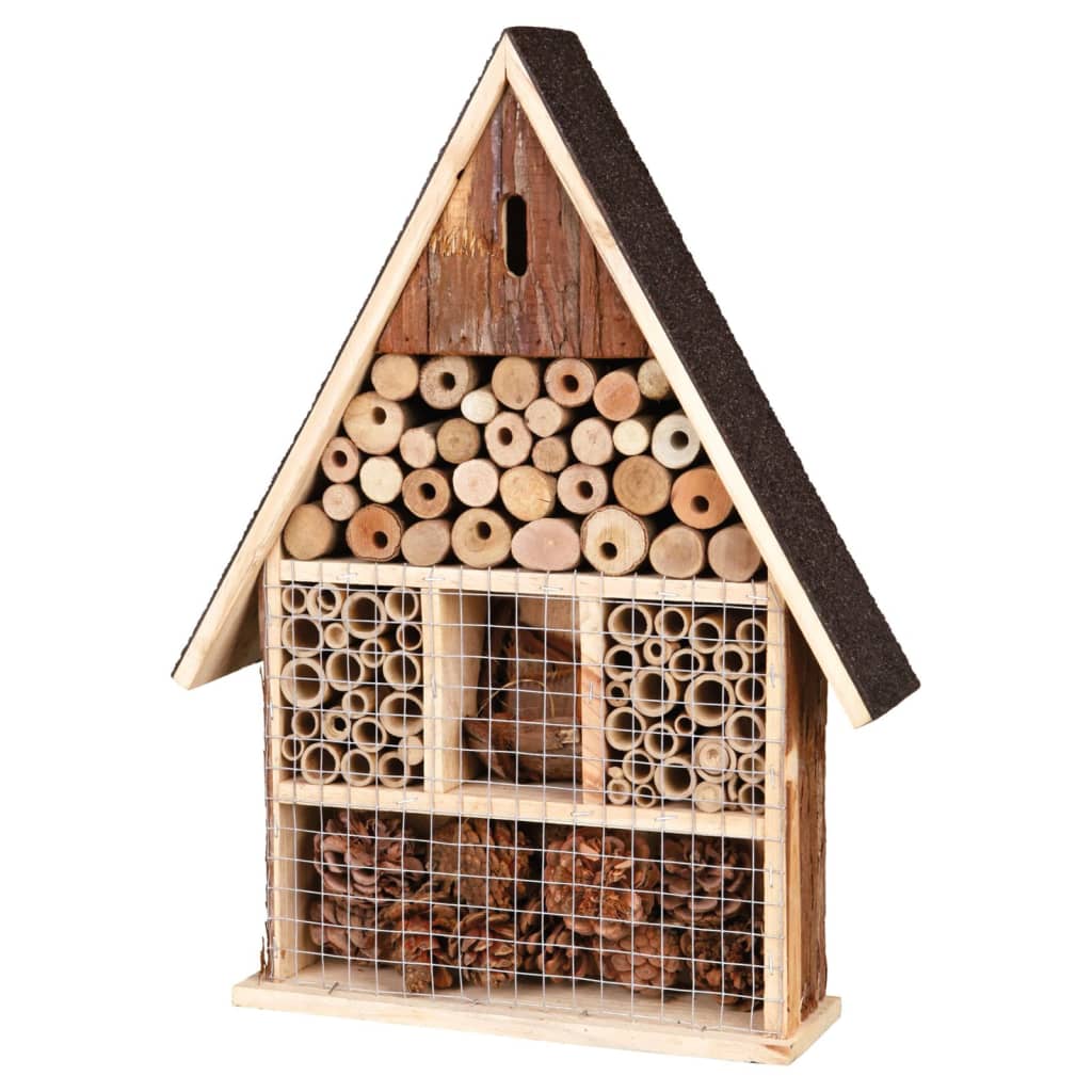 Afbeelding Trixie Natural Living Insectenhotel - Nestkast - 35x9x50 cm Bruin door Vidaxl.nl